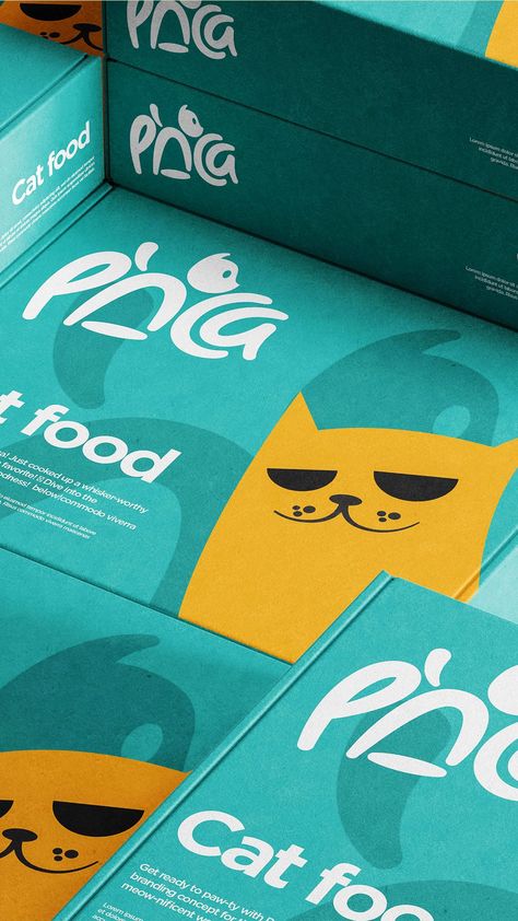 Paca Cat Food Branding & Concept logodesigne #graphicdesignerslife #supplementpackaging🆗. Cat Branding Design, Pet Food Branding, Cat Food Design, Pet Food Logo, Organic Cat Food, Pet Food Packaging, Pet Brand, Pet Branding, Cat Food Brands