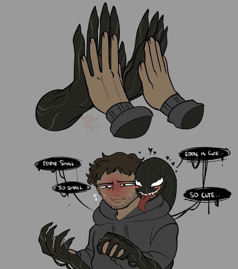 Eddie Brock And Venom, Eddie Brock Venom, Eddie Brock, Venom Art, Venom Comics, Marvel Venom, Online Comics, Cuss Words, Avengers Comics