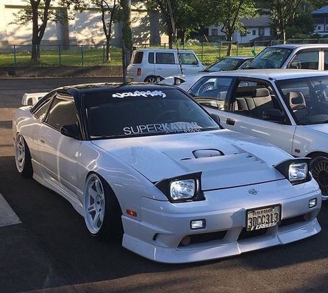 Nissan S13 Pignose, 1989 Nissan 240sx S13, Nissan Silvia 180sx S13, Nissan 240 Sx S13, Cheap Jdm Cars, Nissan S13 180sx Jdm, 1996 Nissan 180sx Type X (s13), Modified Jdm Cars, 240 Sx Nissan