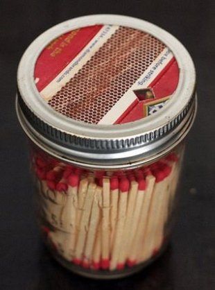 Match Jar ขวดโหล Mason Jar, Dispenser Diy, Camping Diy, Camping Hacks Diy, Diy Camping, Family Tradition, Camping Fun, Camping Ideas, Camping Survival