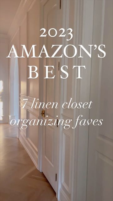 Christina Serrano on Instagram: "2023 is about over, so we are counting down your favorite reels & best sellers from the year! 😘 We organized our linen closet last January, and it worked for us (and many of you!) ALL 👏🏼 YEAR 👏🏼 LONG! 👏🏼 🧺 👉🏽TO SHOP: Comment LINKS and all the links will be immediately sent to you, or head to my Insta bio link, or you can go here: https://amzlink.to/az0nAa5Kidhyu laundry organization linen closet #amazonmusthaves #amazonfinds #bestof2023 #amazonorganization" Linen Closet Organizer Ideas, Wardrobe Linen Closet, Linens Closet Organization, Linen Closet Small Spaces, Exposed Linen Closet, Wallpaper In Linen Closet, Linen Closet Drawers, Ikea Linen Closet Organization, Home Organization Linen Closet