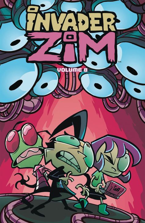 Invader Zim Invader Zim Poster, Invader Zim Comic, Zim Invader Zim, Invader Zim, Comic Collection, Fun Comics, Download Books, Disney Cartoons, Free Books