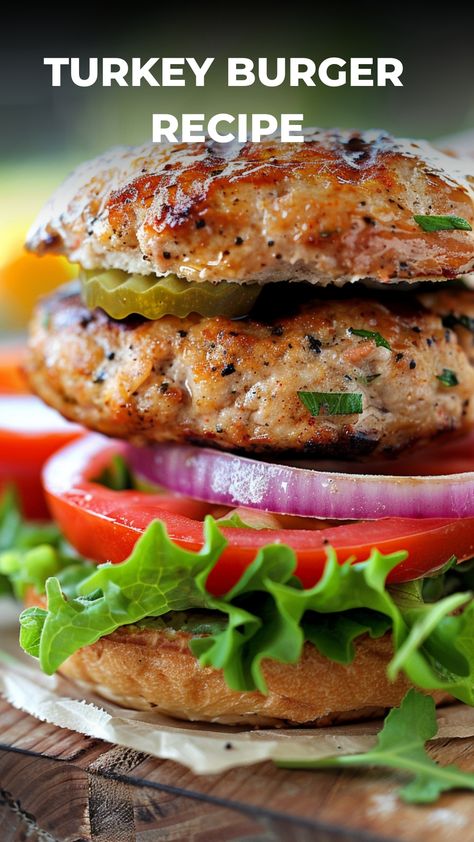 California Turkey Burger, Turkey Burger Recipes Stove Top, Flavorful Turkey Burger Recipes, Turkey Burger Recipes Ground, Juicy Turkey Burger Recipes, Ground Turkey Burger Recipes, Turkey Burgers Recipes, Best Turkey Burger Recipe, Turkey Burger Recipes Healthy