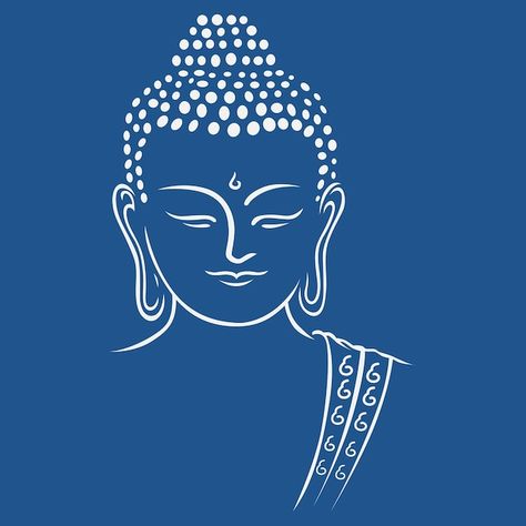 Buddha Pencil Drawing, Buddha Outline, Lord Buddha Drawing, Buddha Line Art, Buddha Vector, Buddha Silhouette, Gautam Budh, Emotional Lines, Buddha Birthday