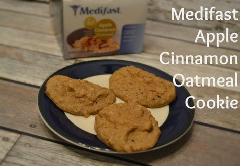 Optavia Oatmeal, Optavia Desserts, Optavia Program, Optivia Hacks, Diet Cookies Recipe, Octavia Recipes, Medifast Diet, Cinnamon Oatmeal Cookies, Fueling Hacks