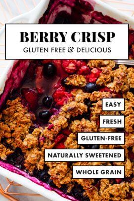 Mixed Berry Crisp Recipe, Mixed Berry Crisp, Berry Crisp Recipe, Blueberry Crisp Recipe, Mixed Berry Cobbler, Blackberry Crisp, Berry Cobbler Recipes, Strawberry Crisp, Berry Crisp