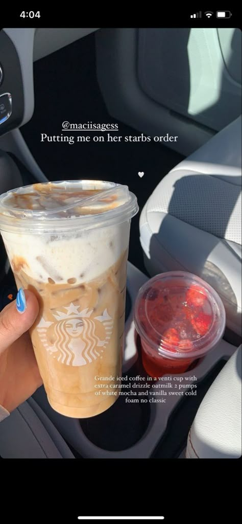 Dunkin Orders, Starbucks Drink Menu, Starbucks Secret Menu Recipes, Cold Starbucks Drinks, Starbucks Drinks Diy, Secret Starbucks Recipes, Iced Starbucks Drinks, Coffee Recipes Starbucks, Healthy Starbucks Drinks