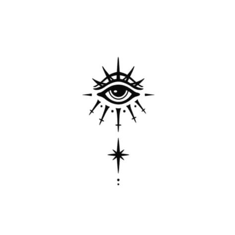 Greek Evil Eye Tattoo, Chris Tattoo, Third Eye Tattoos, All Seeing Eye Tattoo, Evil Eye Tattoo, Sharpie Tattoos, Hand Tattoos For Guys, Seeing Eye, Subtle Tattoos