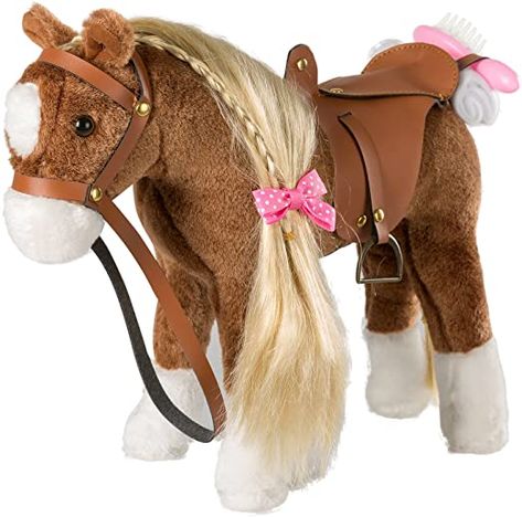 Horse Toys For Girls, Horse Pretty, Play Horse, Pony Plush, Plush Horse, Unique Gifts For Kids, Cute Ponies, Children's Day Gift, Unicorn Horse