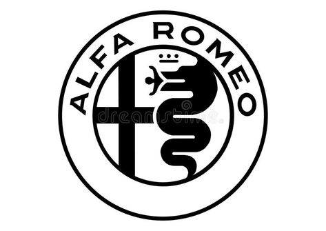 Black And White Editorial, Alfa Romeo Logo, White Editorial, Alpha Romeo, Black And White Vector, Motorcycle Logo, Png Logo, Drinks Logo, Luxury Car