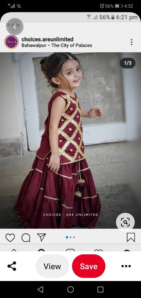 Crochet Patterns For Baby Girl, Anarkali Suit Design, Maroon Lehenga Choli, Pakistani Kids Dresses, Tiered Lehenga, Crochet Patterns For Baby, Sharara Dress, Maroon Lehenga, Kids Net