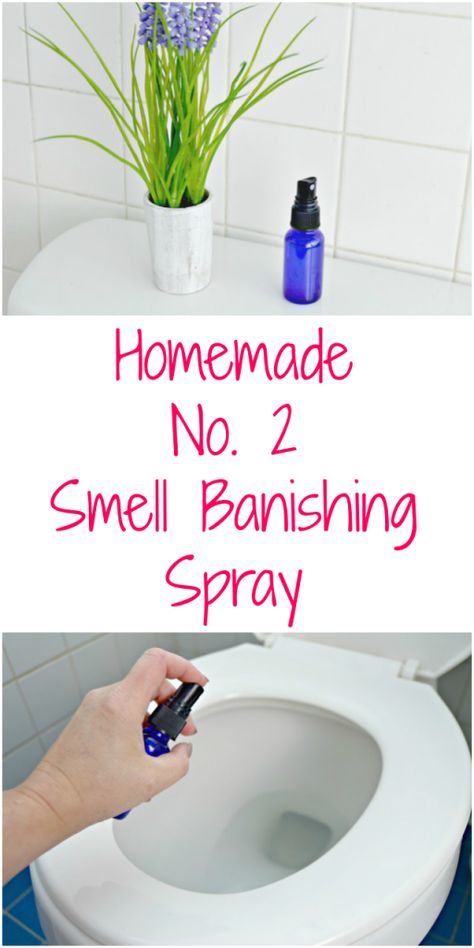 Homemade Poo Pourri Like Spray - Banish No 2 Stink Poo Pourri Spray, Poo Spray, Cleaning The Toilet, Bathroom Odor, Cleaning Painted Walls, Deep Cleaning Tips, Poo Pourri, Diy Cleaners, Cleaners Homemade