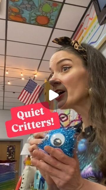 Cassie Stephens on Instagram: "Got chatty classes that you wish would focus a little (or a lot!) more on the task at hand? Then might I suggest Quiet Critters (shout out to @art_with_mia for this idea!) Even my FOURTH GRADERS asked for these 😳🤣😳and I happily obliged. Here I am introducing them to my kindergarten. Keep in mind ANYTHING can be a quiet critter…so hit those thrift stores for little stuffed animals or action figures. My students loved them so much they drew portraits of them in their free time!

Have y’all tried these?" Quiet Critters Classroom, Quiet Critters, Classroom Discipline, Art Docent, Cassie Stephens, Chill Time, Art Teaching, Teaching Preschool, Thrift Stores