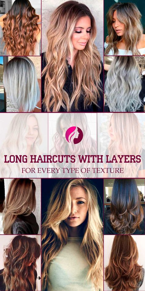 Long Haircuts With Layers, Long Layers Hair, Long Length Haircuts, Long Hair With Layers, Haircuts With Layers, Women Haircuts Long, Long Hair Trends, Long Hairstyle Ideas, Long Length Hair