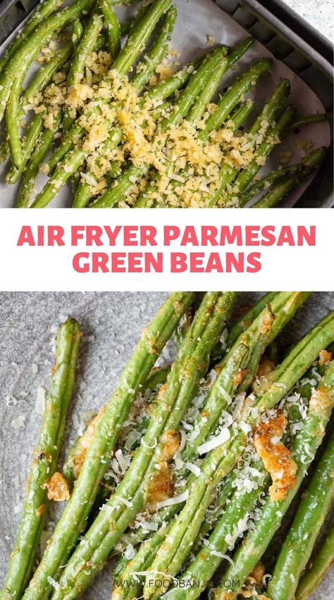 air fryer parmesan green beans Air Fryer Green Beans, Crispy Green Beans, Parmesan Green Beans, Long Shot, Favorite Side Dish, Green Bean, Ranch Dressing, Side Dish, Parmesan