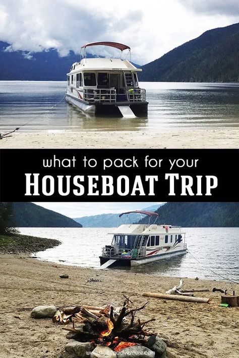 Houseboat Outfits, House Boat Living, Lake Powell Houseboat, Boat Picnic, Sabbatical Ideas, Houseboat Vacation, Pie Iron Recipes, Boat Vacation, Lake Shasta