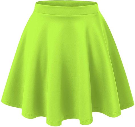 Skirt Png, Green Skater Skirt, Green Pleated Skirt, Skirt Circle, Flared Skater Skirt, Circular Skirt, Pleated Skirt Short, Mini Skater Skirt, Flared Mini Skirt