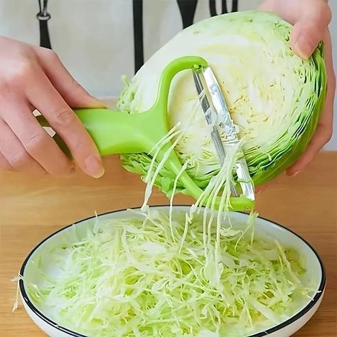 Cabbage Slicer, Potato Slicer, Fruit Peeler, Potato Peeler, Purple Cabbage, Essential Kitchen Tools, Vegetable Chopper, Vegetable Slicer, Vegetable Tools