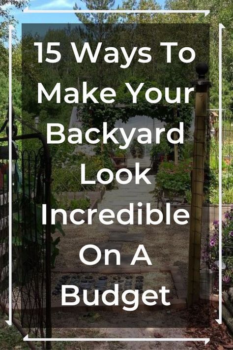 Backyard Upgrades, Easy Backyard, Garden Wallpaper, Budget Patio, Diy Backyard Landscaping, Backyard Diy Projects, Outdoor Backyard, Budget Backyard, Backyard Makeover