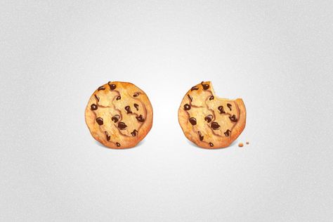 How to Create a Detailed Chocolate Chip Cookie in Adobe Illustrator Chocolate Chip Cookie Tattoo, Cookie Graphic Design, Cookie Tattoo, Cookie Illustration, Photoshop Illustration Tutorial, Cookie Drawing, Web Trends, Adobe Illustrator Design, Adobe Tutorials