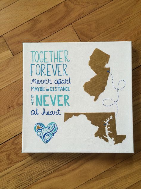 Christmas gift for my roommate!! Love the quote and I love her!!! Quotes For Roommates, Together Forever Never Apart, Best Friend Quotes Meaningful, Quotes Meaningful, Easy Diy Gifts, Friend Quotes, Diy Creative Crafts, Together Forever, Best Friend Quotes