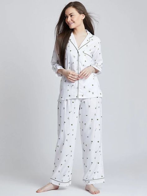 Night Wear For Women Sleep, Women Night Suit, Night Dress Sleep, Women Nightwear Dresses, Girls Night Dress, Night Suit For Women, Pijamas Women, Pajama Fashion, Night Dress For Women