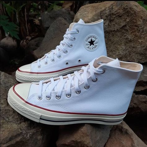 Converse Chuck Taylor 1970s White Converse Chuck Taylor 70s White, White Converse Chuck 70, Converse Chuck Taylor 70s, Chuck Taylor 70s, White All Star, Converse Chuck 70s, High Converse, Knee High Converse, Converse 70s