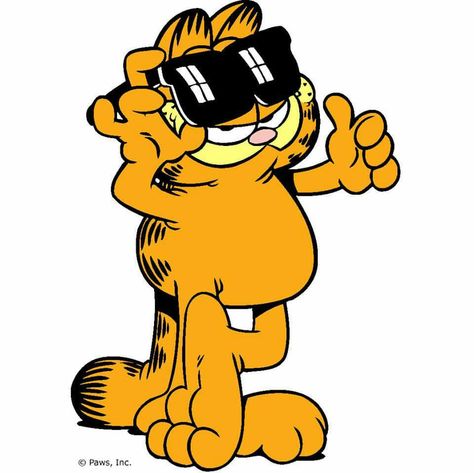 Sunglasses Garfield Quotes, Garfield Wallpaper, Garfield Pictures, Garfield Images, Garfield The Cat, Garfield Cartoon, Garfield Cat, Garfield Comics, Garfield And Odie