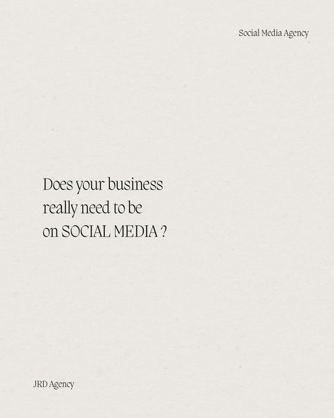 Does your business really need to be on social media? In today's world, the answer is an undeniable yes! Every business, without exception, stands to gain from maintaining a consistent and strong online presence. While some may argue that it’s not essential, the reality is that we are becoming more digitally influenced with each passing day. Social media is now a key factor in how your business is perceived. So rather than resisting with thoughts like, "I don’t need the help" or "No o... Less Social Media Quotes, No More Social Media, No Social Media, Vision Board Photos, Prayer Board, 2025 Vision, Social Media Quotes, Online Presence, Need This