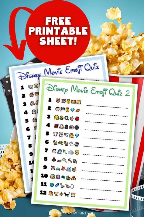 Disney Emoji Quiz, Emoji Movie Quiz, Paper Games For Kids, Emoji Quiz, Disney Quiz, Disney Movie Night, Emoji Challenge, Guess The Movie, Emoji Movie