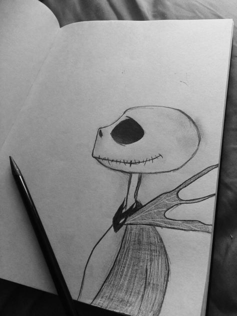 Jack The Skeleton Drawings, Tessellation Drawing, Jack Skellington Drawings Easy, Jack Skellington Sketch, Jack Skellington Scary, Jack Skellington Drawings, Sally Drawing, Movies Drawing, Jack Skellington Drawing