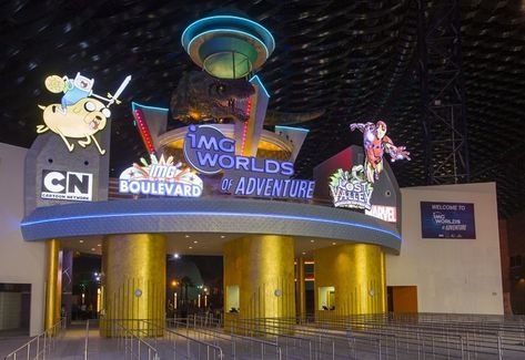 Book IMG Worlds of Adventure tickets online with best price in Dubai, you may explore IMG world deals Enjoy & get fun at the IMG Worlds of Adventure which is the largest indoor theme park in the world. Img Worlds Of Adventure Dubai, Img World, Indoor Theme Park, Indoor Amusement Parks, Man Made Island, Dubai Holidays, Dubai Airport, Dubai Tour, Visit Dubai