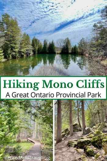 Hiking Mono Cliffs In The Spring - Ontario Provincial Parks Ontario Provincial Parks, Ontario Parks, Usa Destinations, Hiking Adventures, Budget Friendly Travel, Travel Canada, Visit Canada, Our Path, The Cliff