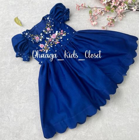 Embroidery Frocks For Kids, Embroidery Frocks, Mommy Daughter Dresses, Baby Lehenga, Cotton Frocks For Kids, Party Wear Frocks, Frocks For Kids, Kids Party Wear Dresses