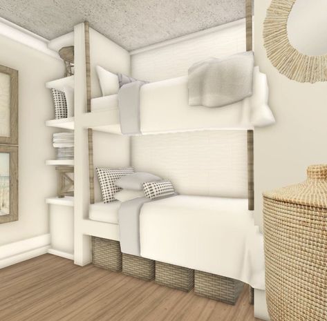 Bloxburg Guest House Ideas, 3x3 Bloxburg Bedroom Idea, Bathroom Inspiration Bloxburg, Small Bedroom Bloxburg Ideas, Master Bloxburg Bedroom Ideas, 2x4 Bloxburg Bedroom, Bloxburg Bedroom Ideas Bunk Beds, Bloxburg Space Ideas, Daybed Bloxburg