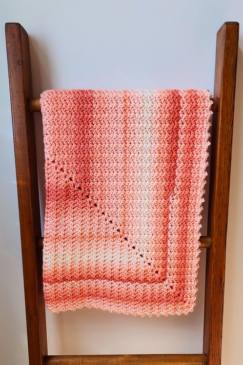 The Endless Rectangle Blanket Pattern is available in 7 popular sizes. This project is crocheted from the center out, in joined, turned rounds and this blanket looks beautiful when worked in a single color of yarn, in ombre yarn, or when you change colors every few rounds (like I did for my Endless Afghan Square). Pink Crochet Afghan, Crochet Blanket Worked From Center, Color Changing Yarn Crochet Blanket, Middle Out Crochet Blanket, Rectangle Granny Square Pattern Blankets, Caron Cake Blanket, Diagonal Crochet Blanket Pattern, Crochet Blanket From The Middle, Rectangle Afghan Crochet Pattern