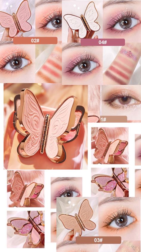 New Fashion 6 Colors Butterfly Eye Shadow Palette Glitter Shimmer Matte Eyes Makeup Waterproof Long-lasting Easy to Color TSLM2 Matte Eye Makeup, Butterfly Eyes, Eye Shadow Makeup, Makeup Waterproof, Shadow Makeup, Eyes Makeup, Eye Shadow Palette, Shadow Palette, Eyeshadow Makeup