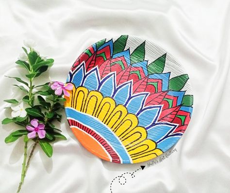 Also find me on Instagram: @hopesartgallery Stay supporting me well-wishers.🌻 #hopesartgallery #walldecor #homedecor #handmadedecor #platepainting Acrylic Color Painting, Plate Painting, Leaf Plate, Flowers Artwork, Don't Leave Me, Hope Art, I Will Remember You, Leaf Plates, Dont Leave Me