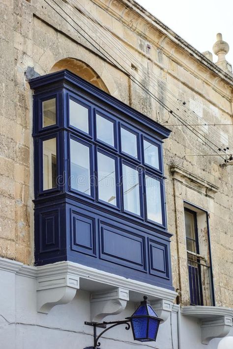 Malta Tattoo, Maltese Balconies, Wooden Balcony, Water Colours, Maltese, Malta, Second Floor, Balcony, Front Door