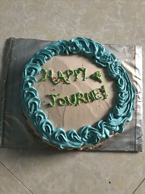 Happy Journey Cake Canada Cake Ideas, Have A Safe Journey Cake, Safe Journey Cake, Canada Cake Design, Happy Journey Cake Ideas, Happy Journey Cake, Journey Cake, Canada Cake, Have A Safe Journey