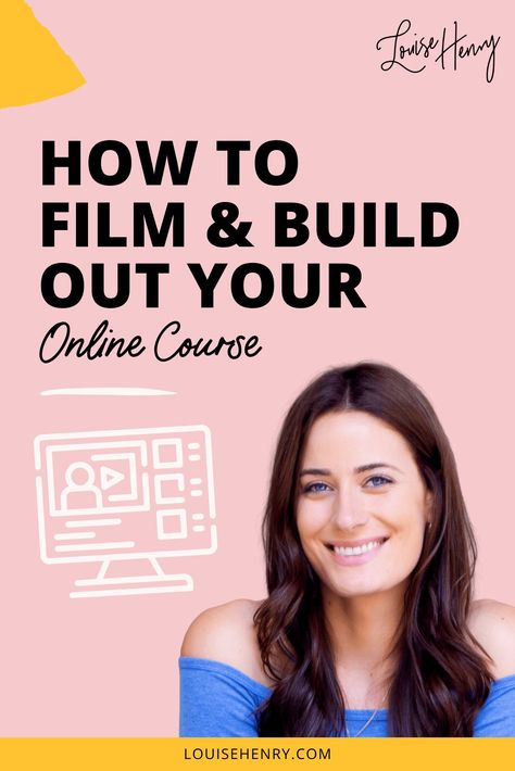 Are you thinking of creating an online course? In this post, I show you how to easily film your course videos and build out your online course. Learn course creation and how to make money selling an online course. #coursecreation Building An Online Course, How To Make An Online Course, Build An Online Course, Online Course Topic Ideas, Creating An Online Course, Create An Online Course, Create Online Course, Selling Courses Online, Course Creation Template