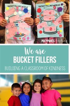 Creating a classroom community built on kindness can change everything.  Help your students to learn how their actions affect others and what it means to 'fill a bucket'.  I seriously love these read aloud books, and I've watched them transform my second, Bucket Fillers, Be Kind To Others, Filler Ideas, Bucket Filler, Building Classroom Community, Elementary School Library, Classroom Culture, Bucket Filling, Read Aloud Books