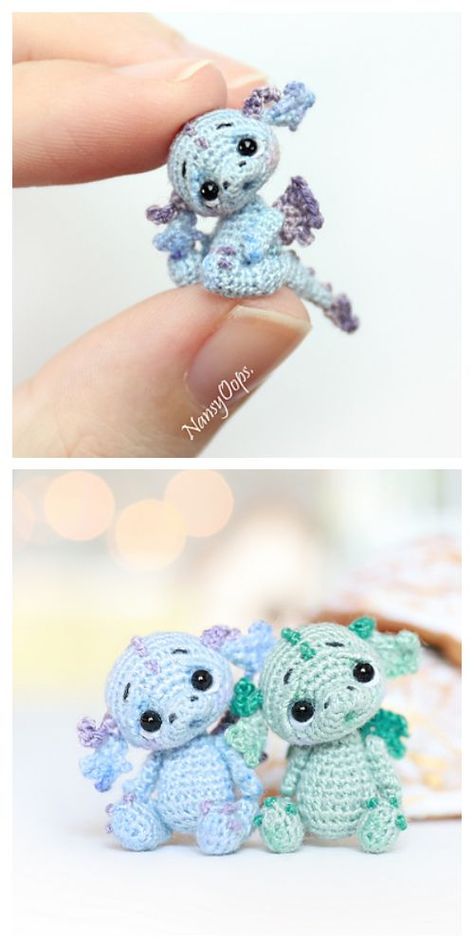 Crochet stuffed animals Crochet Dragon Pattern, Crocheted Animals, Crochet Toys Free, Confection Au Crochet, Crochet Keychain Pattern, Crochet Dragon, Crochet Animals Free Patterns, Crochet Amigurumi Free Patterns, Crochet Amigurumi Free