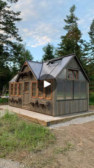 Rustic Greenhouse Ideas, Rustic Greenhouses, Kalispell Mt, Greenhouse Ideas, Greenhouse Gardening, Cabin Ideas, Grow Your Own Food, Rustic Design, Golden Hour