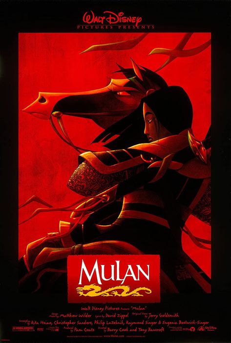 Mulan 1998, Mulan Ii, Mulan Movie, Disney Poster, Animated Movie Posters, Disney Movie Posters, Ming Na Wen, Animation Disney, Disney Animated Movies