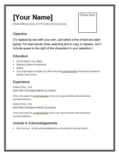 Free-Resume-Template Resume Letter Examples, Free Resume Template Download Editable, Resume Template Free Downloadable Word, Resume Template Free Downloadable, Resume Design Template Free, First Job Resume, Simple Resume Format, Job Resume Format, One Page Resume Template