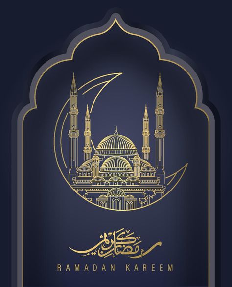 Simple Ramadhan Kareem Design with Mosque Line Art Background Vector illustration Ramadhan Kareem Design, Line Art Background, Wallpaper Ramadhan, Ramadhan Kareem, Mosque Vector, Ramadan Poster, Aesthetic Pastel Wallpaper, Sports Photos, Free Vectors