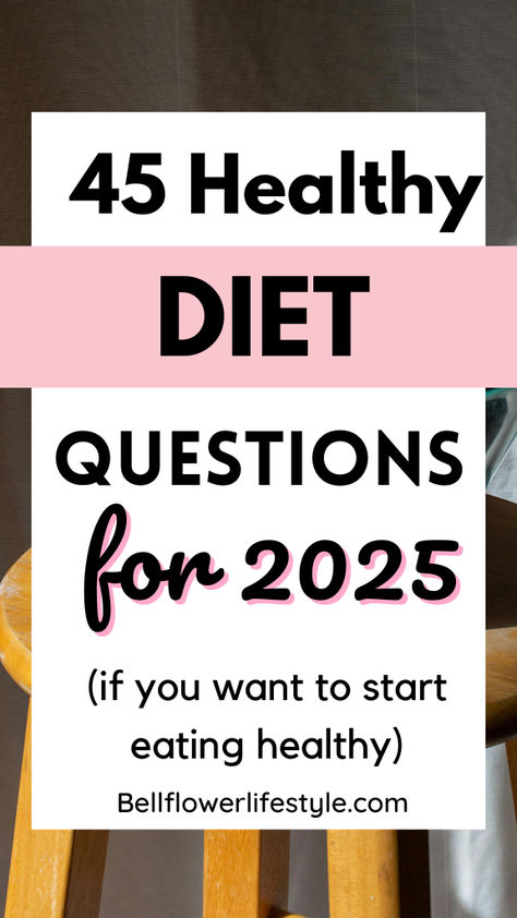 45 healthy diet questions for 2025 if you want to start eating healthy Prompts For Relationship, Habits Journal, Start Eating Healthy, Prompts Journaling, Mindless Eating, Journal Prompts For Kids, Food Habits, I Want Food, Food Freedom