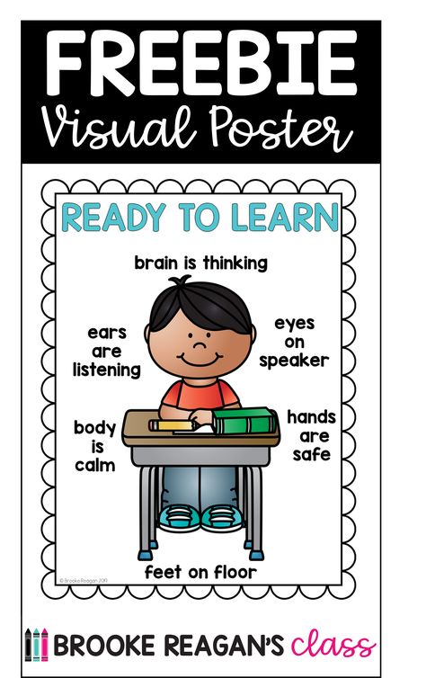 Behavior expectation visual for your classroom. Free! #classroomvisuals Classroom Expectations Poster, Behavior Expectations, Visual Poster, Poster For Classroom, Teacher Items, Kindergarten Posters, Classroom Rules Poster, Classroom Expectations, Behavior Chart