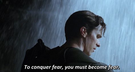 Batman Begins (2005)  Do check out https://www.facebook.com/TheBestMovieLines for more movie quotes! Nightwing Batman, Batman Quotes, Batman Christian Bale, Best Movie Lines, The Bat Man, Justice League Wonder Woman, The Dark Knight Trilogy, Greg Capullo, I Am Batman